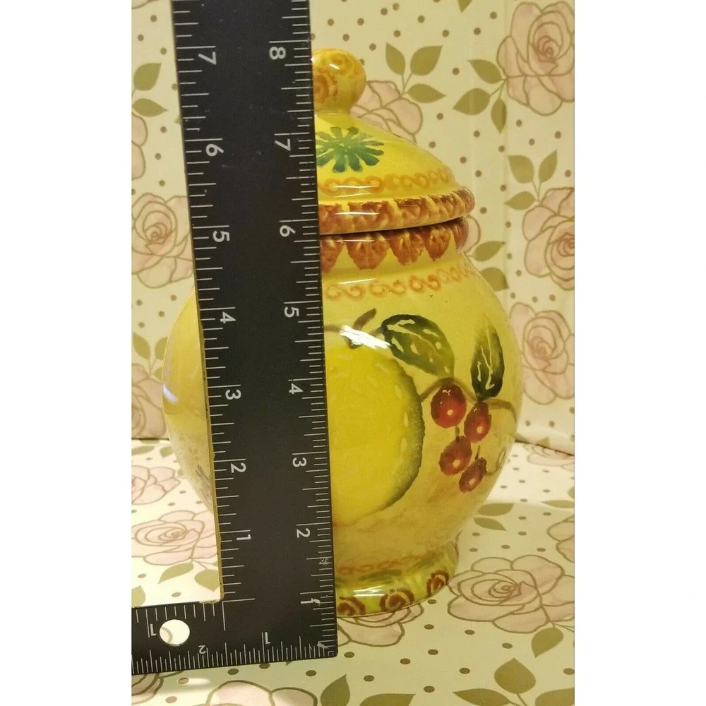 🍪Golden Harvest Cookie Jar Ceramic Canister